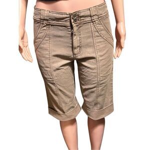 Pulp mid rise  brown shorts size M